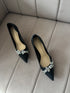 Rhinestone Embedded Pointy Toe Formal Stilettos Pumps